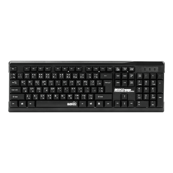 Signo standard keyboard-KB-79 (black)