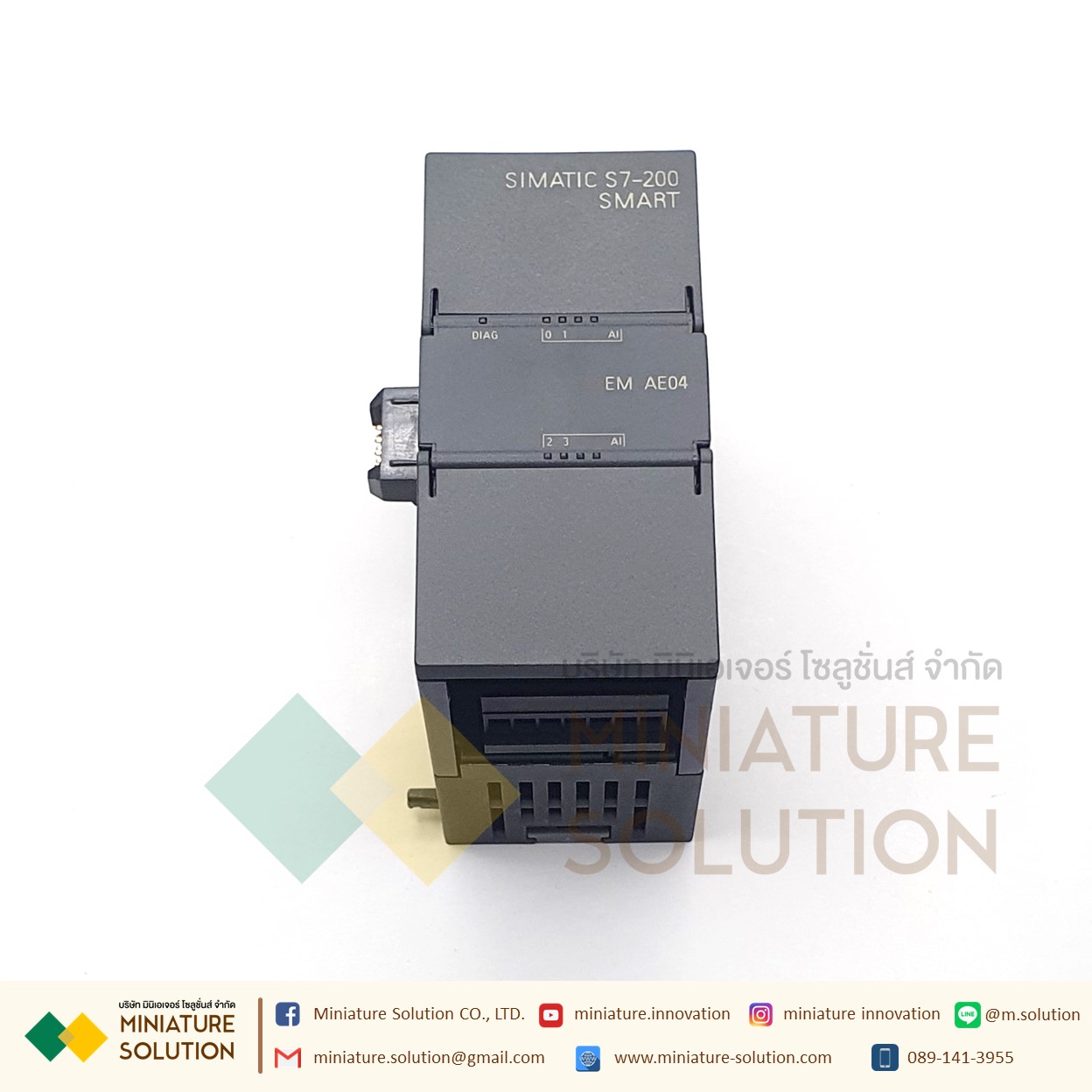 ซีเมนต์ SIMATIC S7-200 SMART PLC CPU SR20 SR30 SR40 ST20 ST30 CR20 SIEMENS analog module AE04 AE08 AM03 AM06 SB CM01 AQ01 AE01 (AE04)