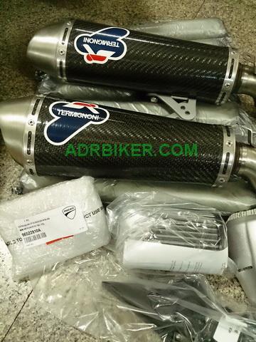 ท่อคู่ Termignoni สำหรับ Ducati Monster 696, 795, 796 (For Exhibition only)