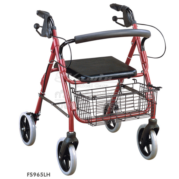 Rollator อุปกรณ์ช่วยเดิน แบบมีล้อ (ล้อ 6")