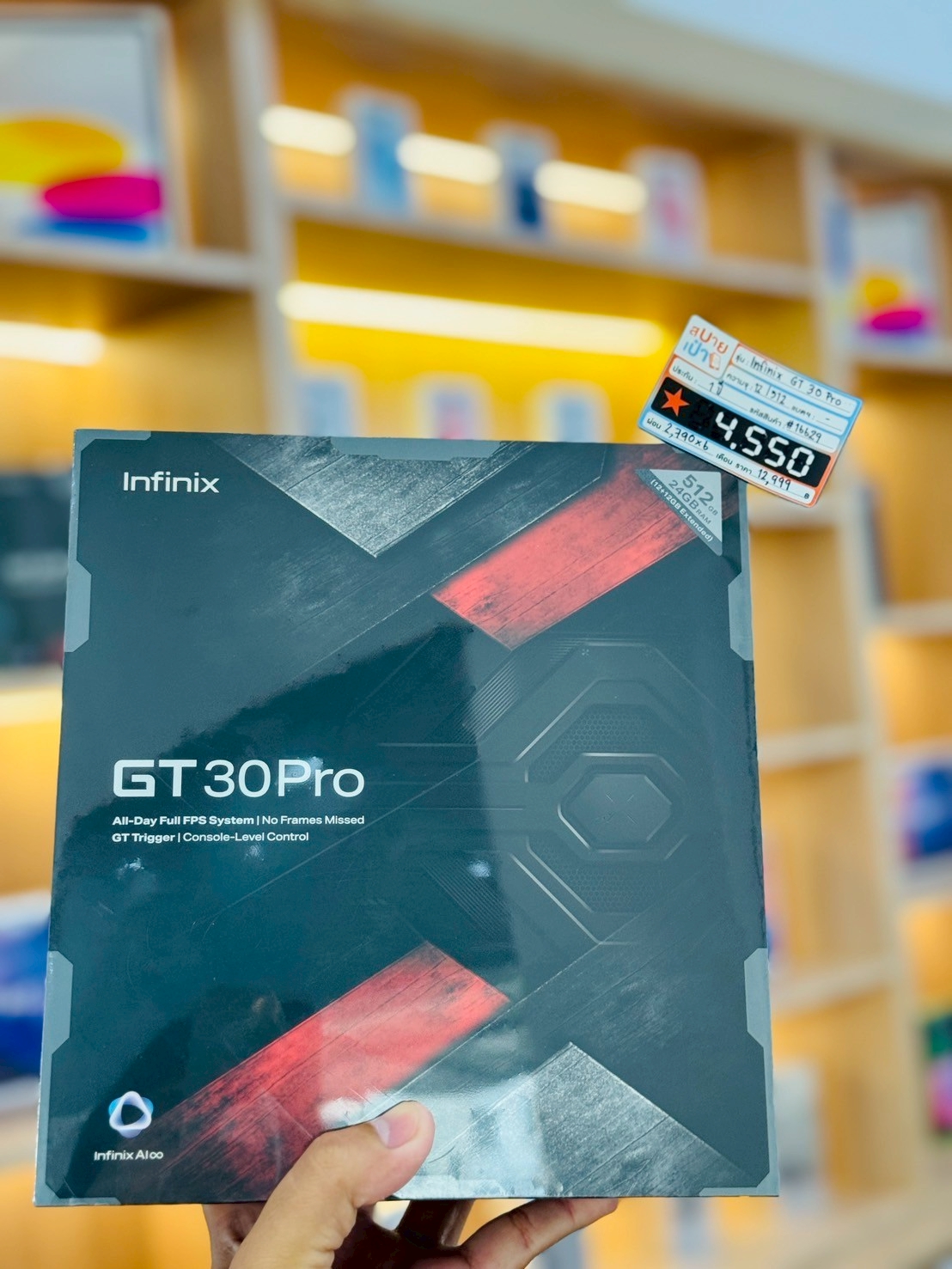 Infinix GT30 Pro 12/512 สี dark Flare