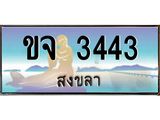 ทะเบียนสวย 3443 - ขจ 3443 - เลขที่ใช่สำหรับรถคุณ ของพร้อมส่งมอบ จากกรมขนส่ง