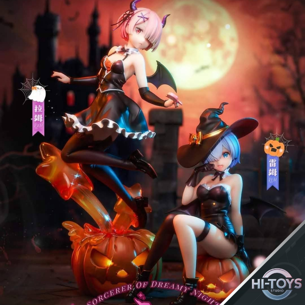 𝗔𝗻𝗶𝗠𝗲𝘀𝘁𝗲𝗿 × 𝗞𝗮𝗱𝗼𝗸𝗮𝘄𝗮 - Sorcerer of Dreamy Night Ram & Rem