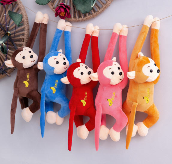 ตุ๊กตาลิง,ตุ๊กตาลิงน้อย,ตุ๊กตา,ตุ๊กตาลิงน้อยแขนยาว,ตุ๊กตาลิงน้อยน่ารัก,มี3ขนาด45cm,55cm,65cm(ขนาดรวมแขน)