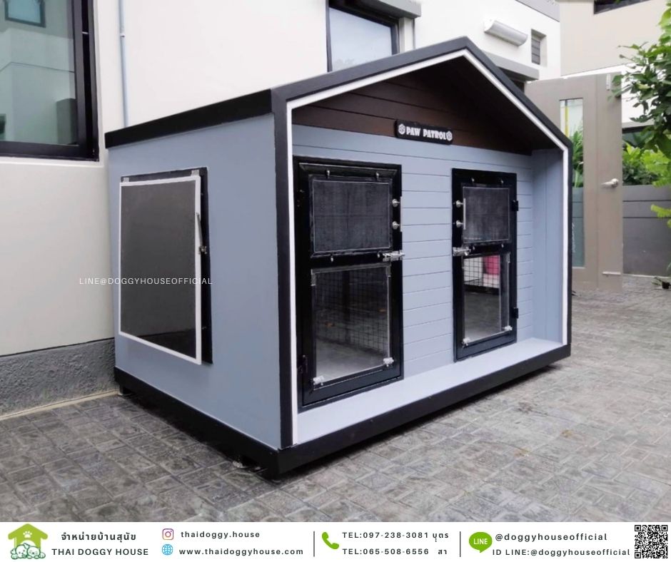 บ้านหมา 2ประตู Nordic