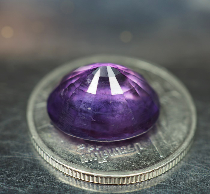 แอเมทิสต์สีม่วง (Purple Amethyst) 5.35 กะรัต