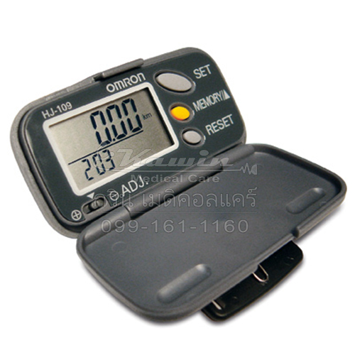 เครื่องนับก้าว Omron HJ-109 วัดปริมาณแคลอรี่ที่เผาผลาญได้