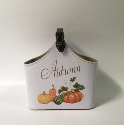 ตะกร้าหนังพรีเมี่ยม,ตะกร้าหนัง PVC,ตะกร้าหนัง,กระเช้าหนัง