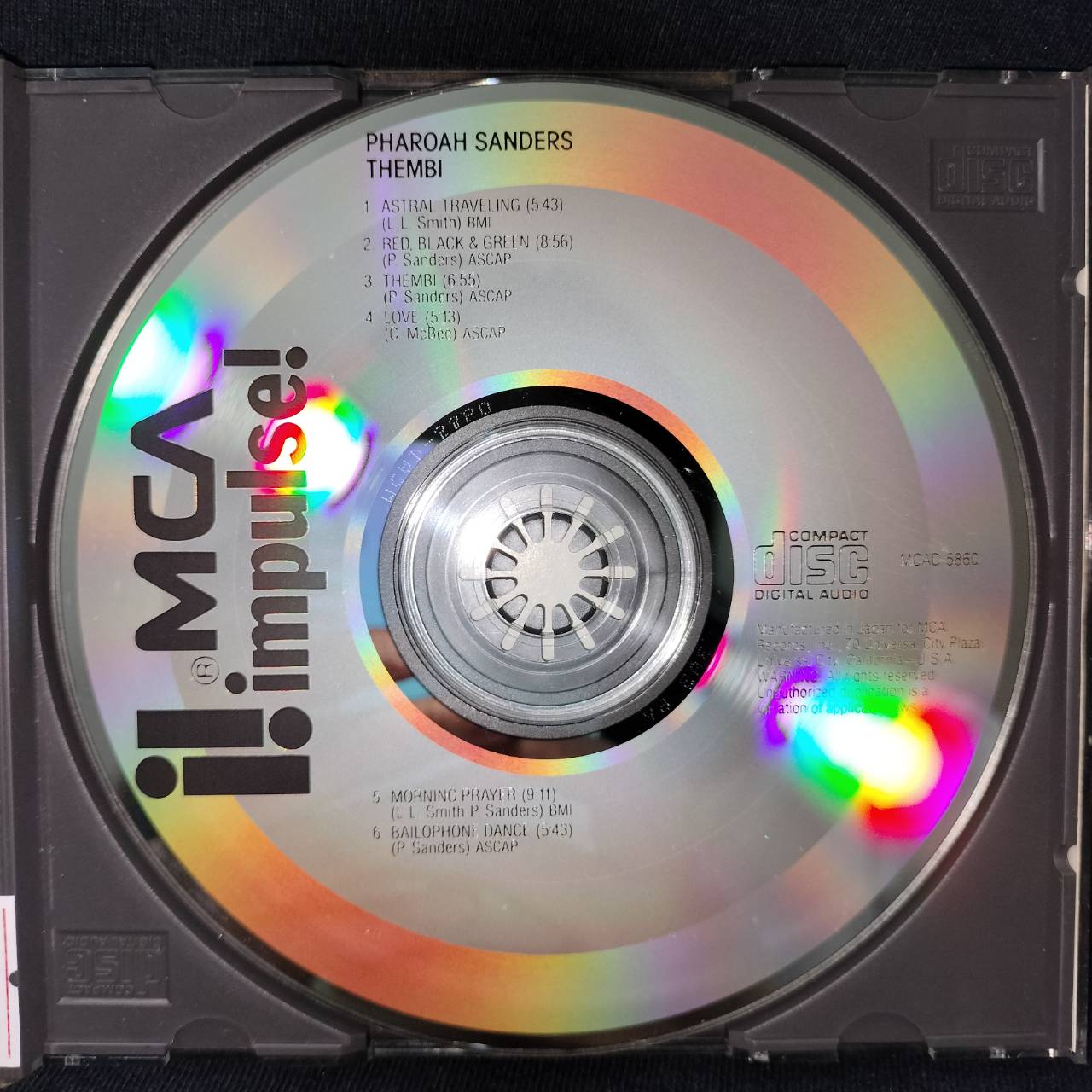 Pharoah Sanders – Thembi / USA / ปกมีจุดเหลือง / มีรอยบ้าง