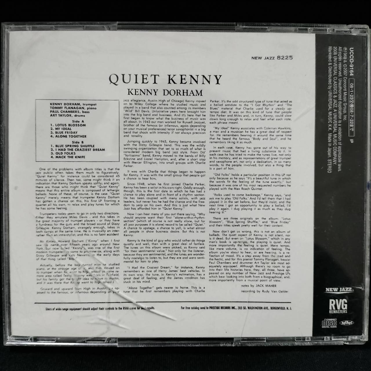 Kenny Dorham – Quiet Kenny / JAPAN / แผ่นสวย