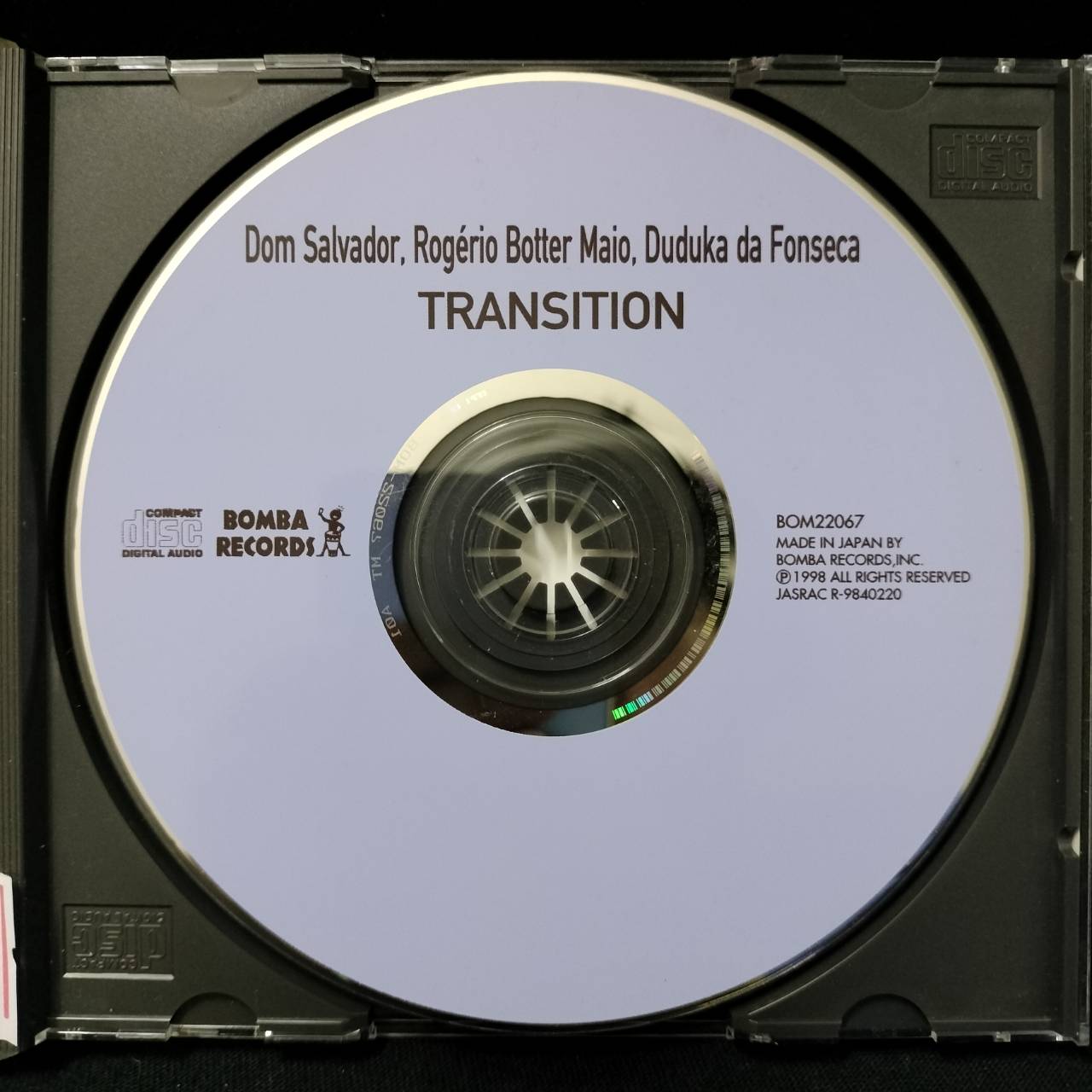 Dom Salvador, Duduka Da Fonseca, Rogério Botter Maio – Transition / JAPAN / แผ่นดี / มี Obi