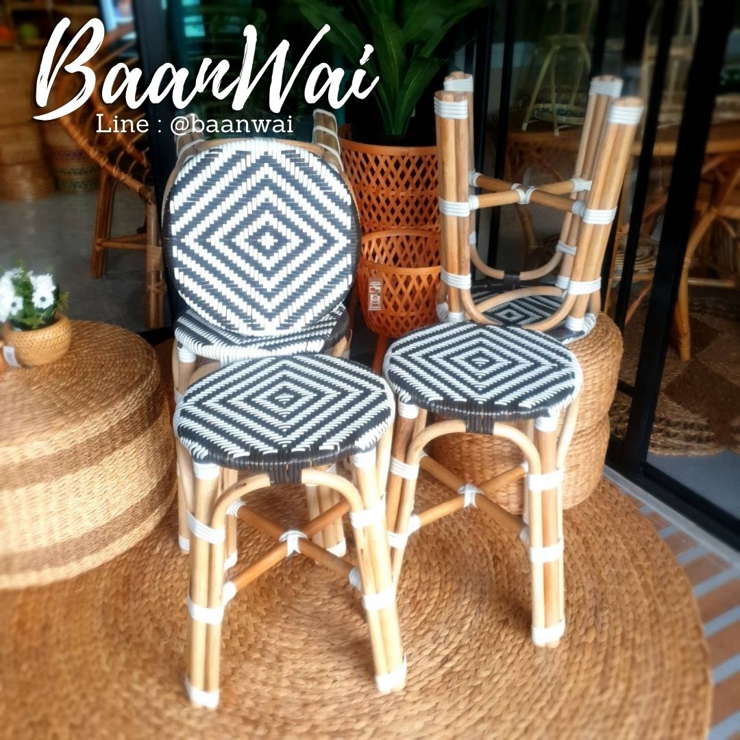 เก้าอี้หวายเทียม เก้าอี้ เก้าอี้หวาย