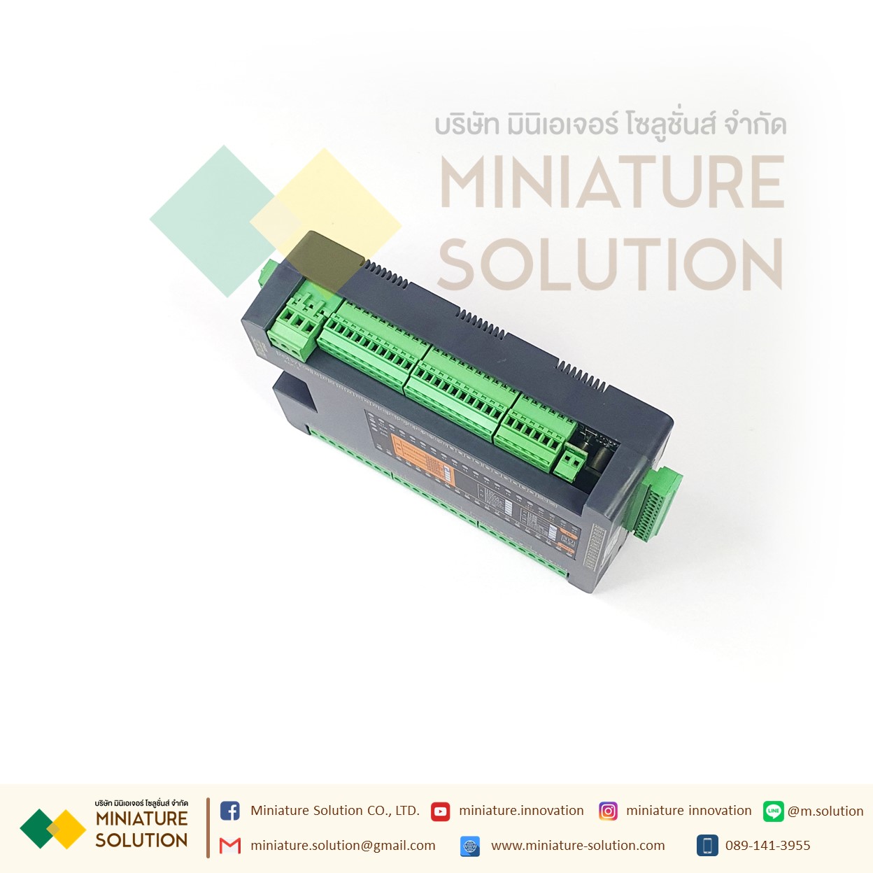 EASYCON FX3U-32MR 16DI/16DO VMANTC Mix: FX3U-32MR(10AD2DA) 4V 3MA 3NTC