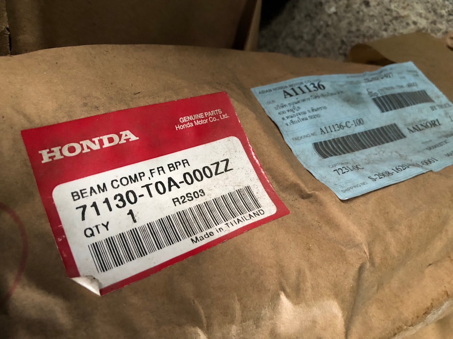 โครงกันชนหน้า Honda CR-V 2012