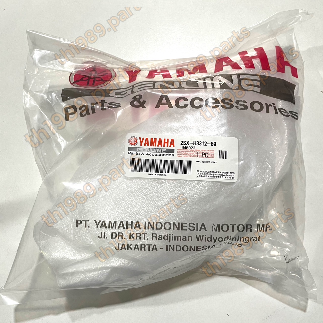 ฝาครอบไฟเลี้ยวหลังซ้าย GT125 (ซ้าย L) อะไหล่แท้ YAMAHA 2SX-H3312-00