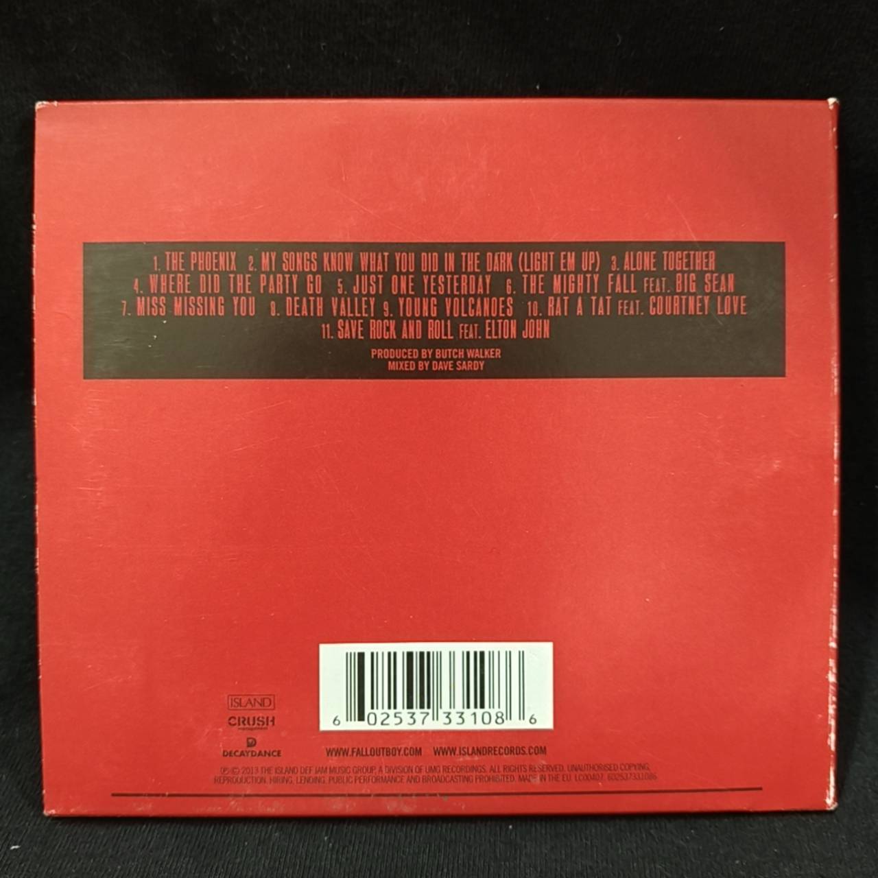 Fall Out Boy – Save Rock And Roll / EU / แผ่นดี