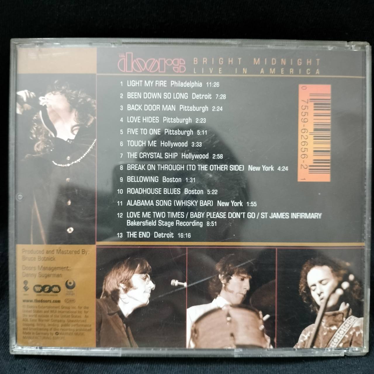 The Doors – Bright Midnight: Live In America / GERMANY / แผ่นดี