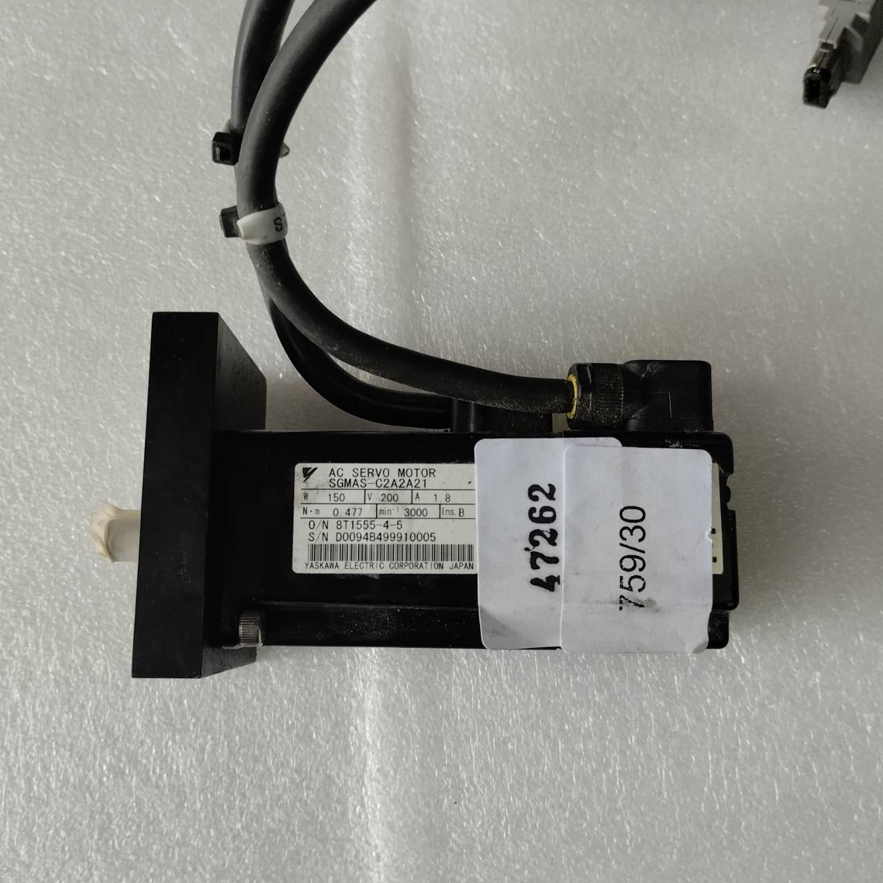 SGMAS-C2A2A21 YASKAWA SERVO MOTOR