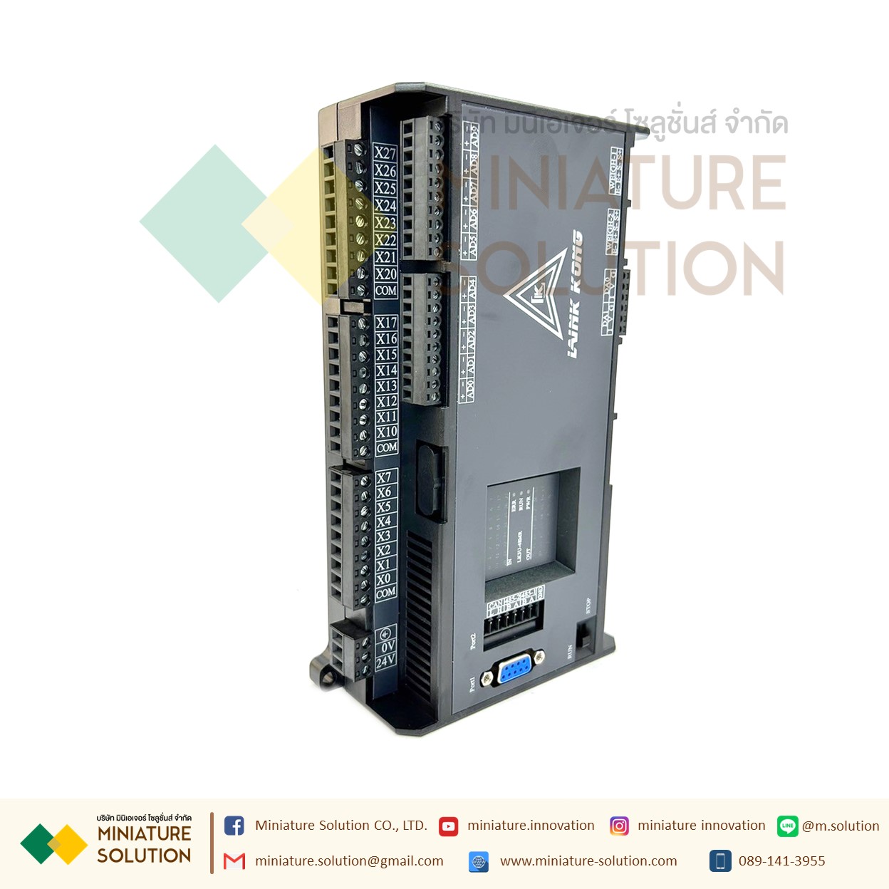 PLC LK3U-48MR-10AD-2DA MITSU GXWork