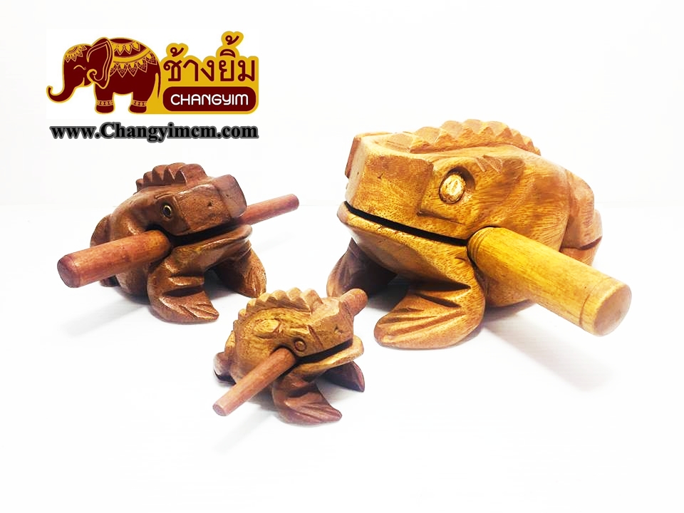 กบขูดไม้ ( สีธรรมชาติ )