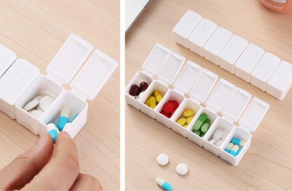 กล่องใส่ยา,กล่องใส่ยา7ช่อง