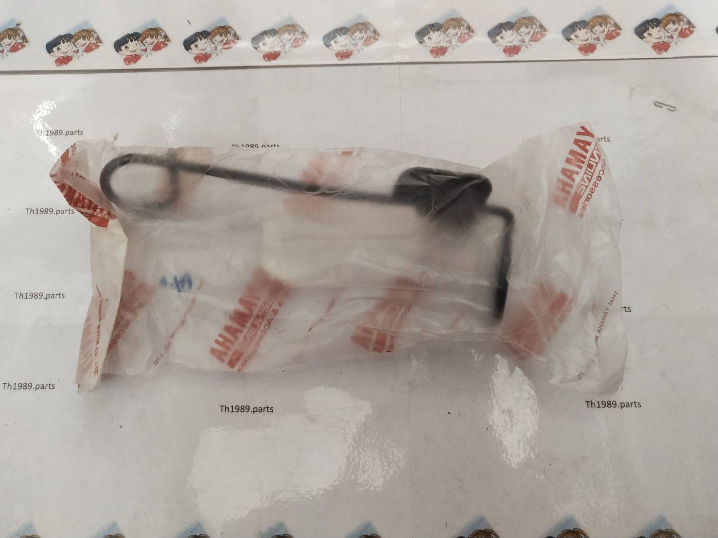 1YC-F1161-00 ตัวยึดสายน้ำมันเบรค FINO FI , FINO125 อะไหล่แท้ YAMAHA