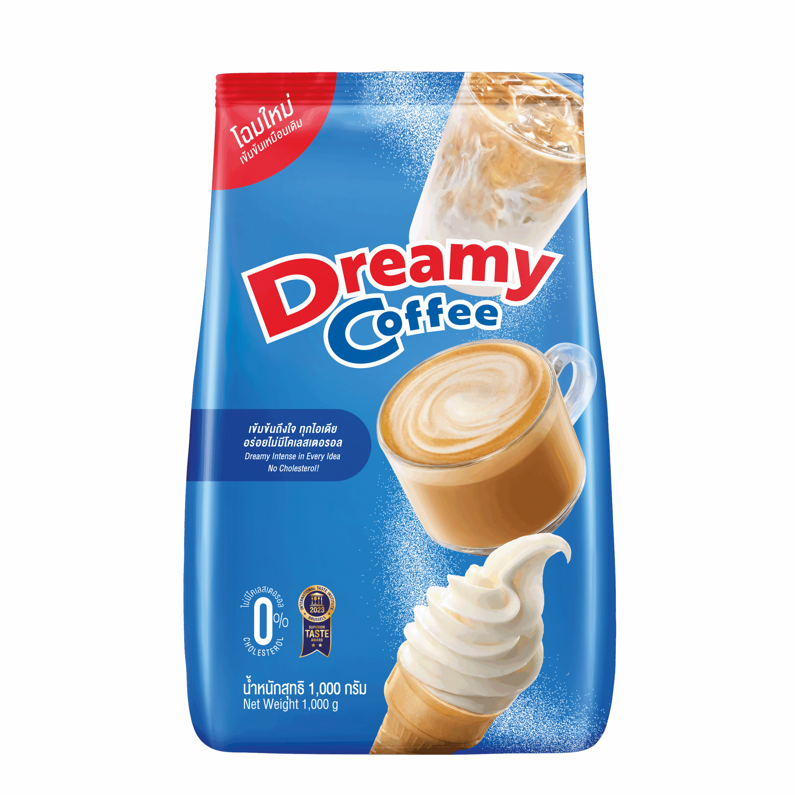 (ยกลัง) ครีมเทียมชนิดผง ตรา Coffee Dreamy Non Dairy Creamer 1,000 g. x 12 (05-2066-11)
