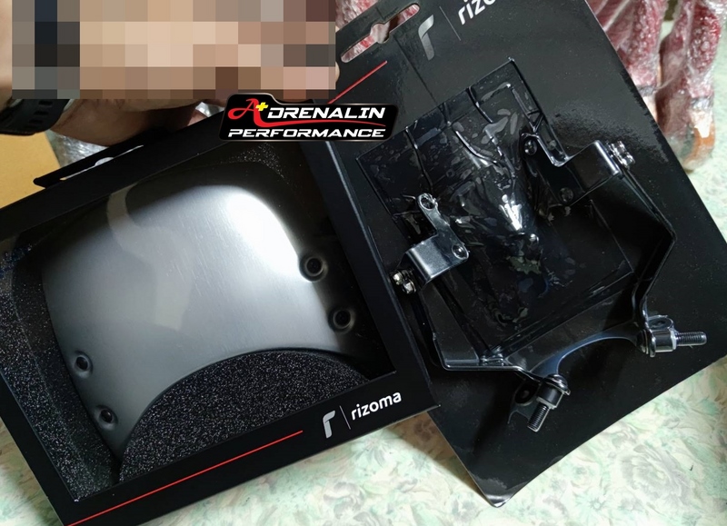 Rizoma - ชิวหน้าทรงต่ำ สีเงิน สำหรับ R9T 2014+ (Headlight Fairing)