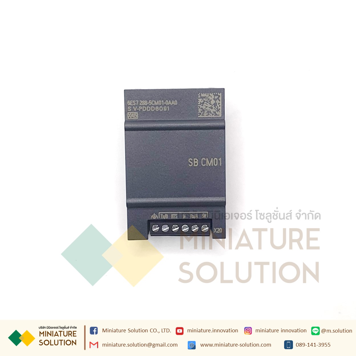 ซีเมนต์ SIMATIC S7-200 SMART PLC CPU SR20 SR30 SR40 ST20 ST30 CR20 SIEMENS analog module AE04 AE08 AM03 AM06 SB CM01 AQ01 AE01 (SB CM01)