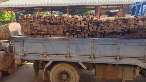 ( รหัส A1 ) ศาลา บาหลี ไม้สัก แบบทาสีด้าน หลังนิว / ขนาด 2.00x2.00x3.00 เมตร