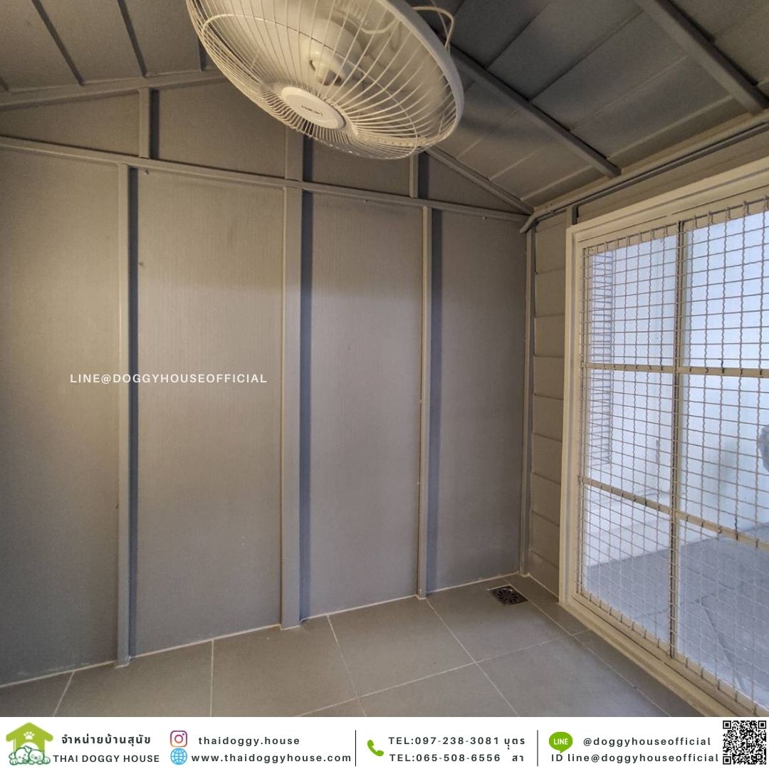 บ้านหมาทรงจั่ว สไตล์วินเทจ