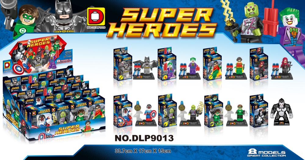 เลโก้จีน DLP 9013 ชุด Super Heroes