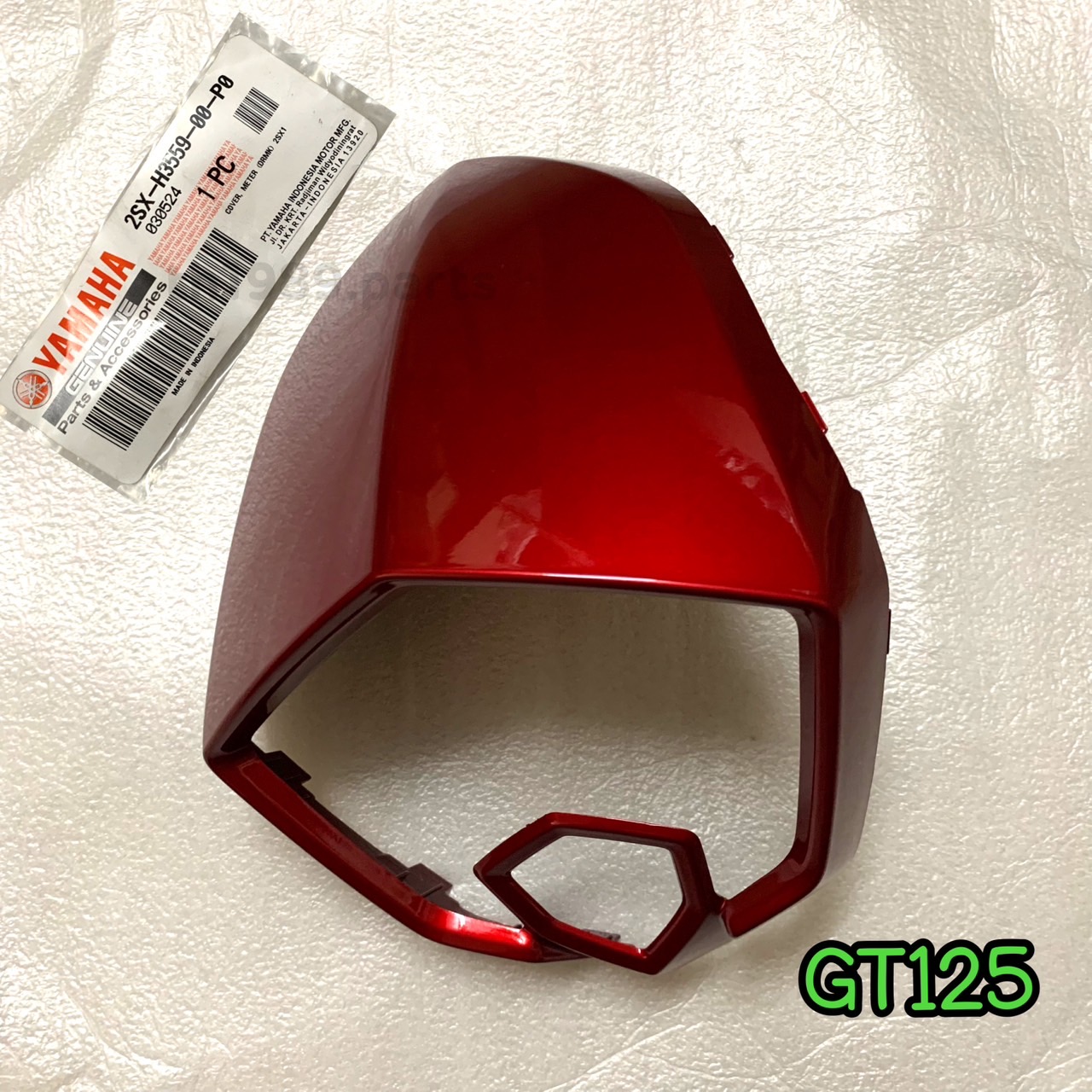 2SX-H3559-00-P0 ฝาครอบไมล์สีแดงบรอนซ์ GT125 2015 อะไหล่แท้ YAMAHA