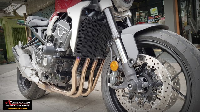 Evotech การ์ดหม้อน้ำ (RADIATOR GUARD) สำหรับ CB1000R 2018-2020