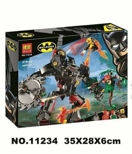 เลโก้จีน Bela 11234 ชุด Batman Mech vs. Poison Ivy Mech