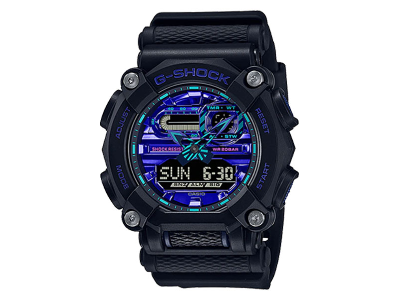 CASIO G-SHOCK นาฬิกาข้อมือ นาฬิกากันน้ำ นาฬิกาของแท้ ประกันศูนย์ CMG 1 ปี รุ่น GA-900VB-1A