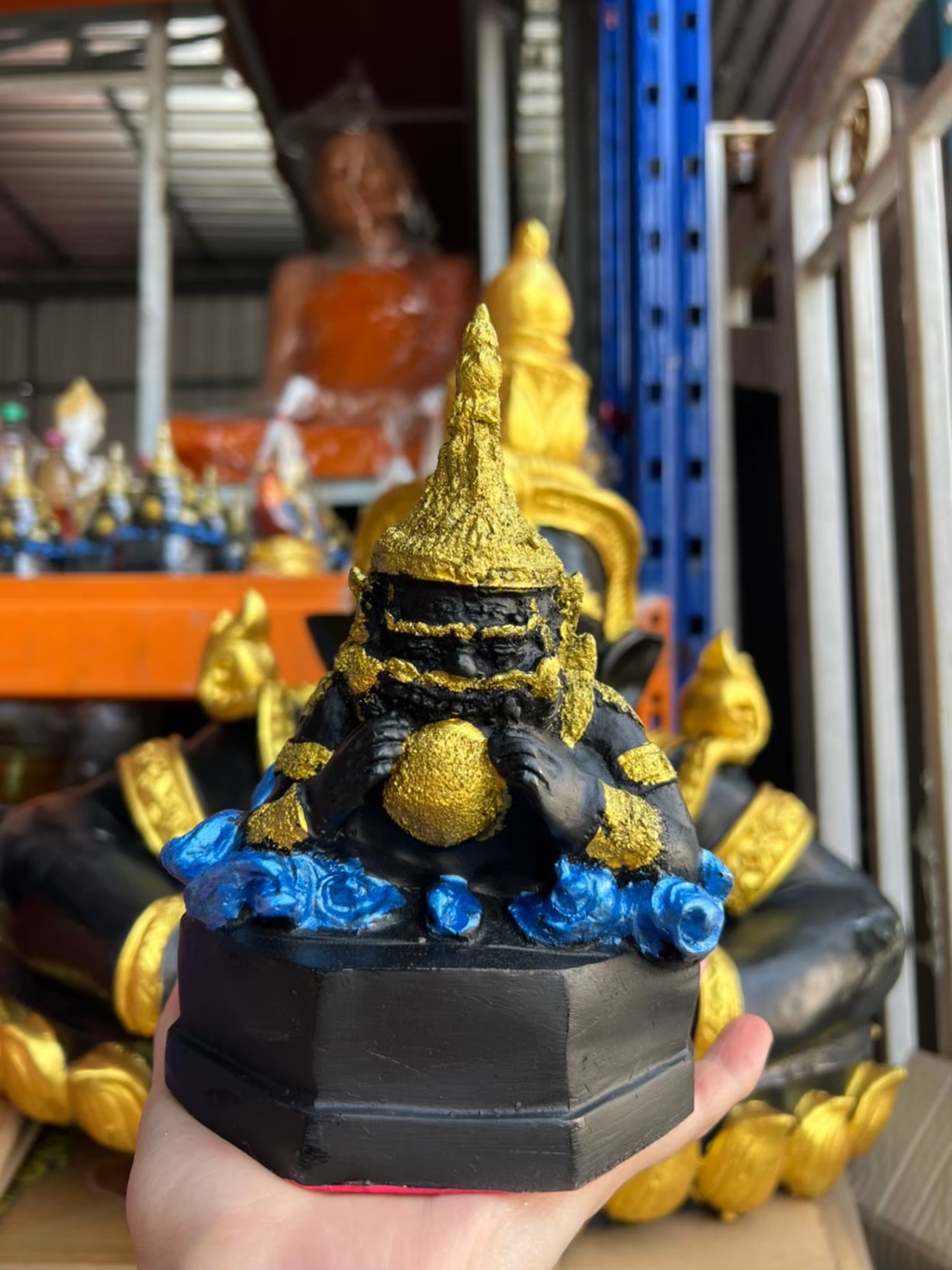 พระราหู ราหูอมจันทร์ สูง7นิ้ว