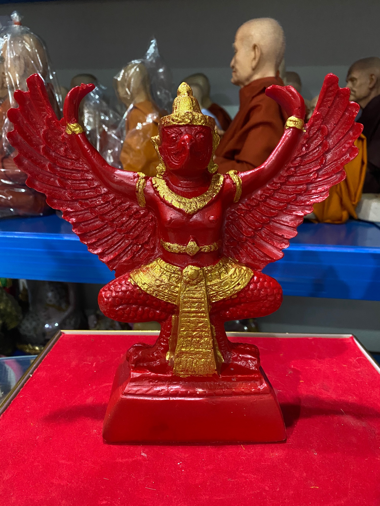 พญาครุฑ ครุฑ กว้าง8นิ้ว สูง9นิ้วครึ่ง