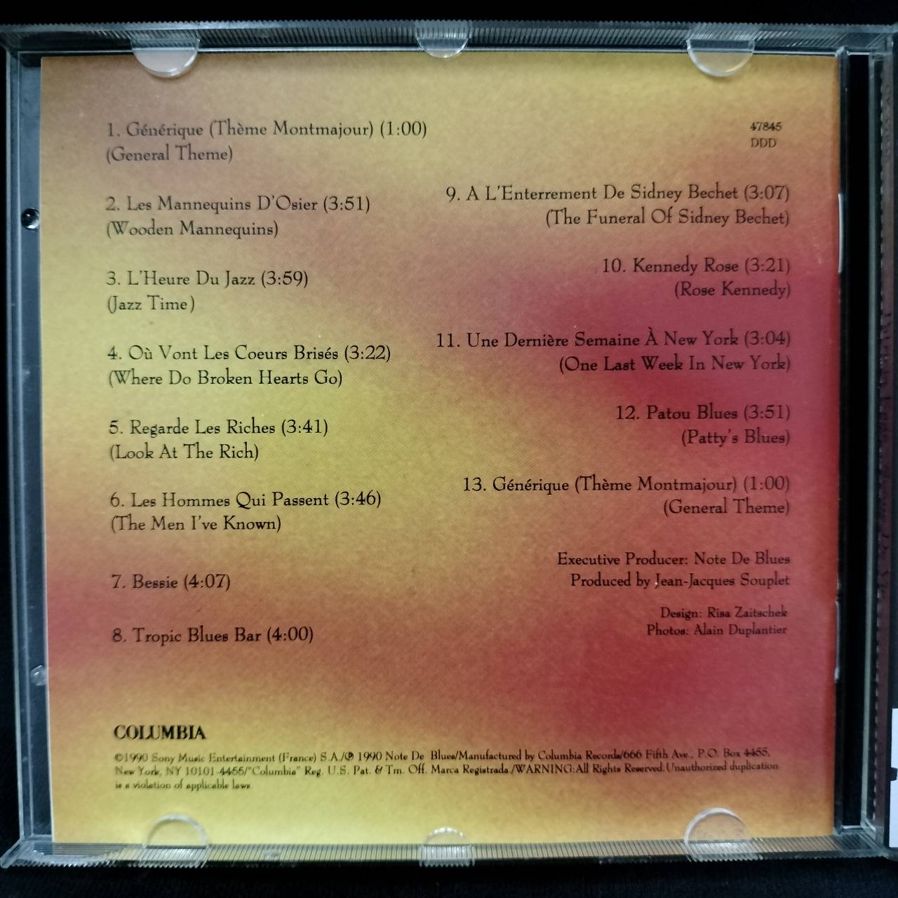 Patricia Kaas – Scène De Vie / USA / แผ่นดี