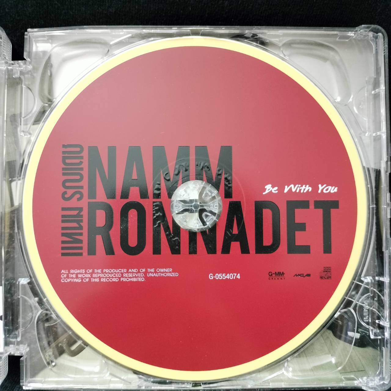 แหนม รณเดช – Be With You / แผ่นฝั่งสกรีนมีตำหนิ / แผ่นดี