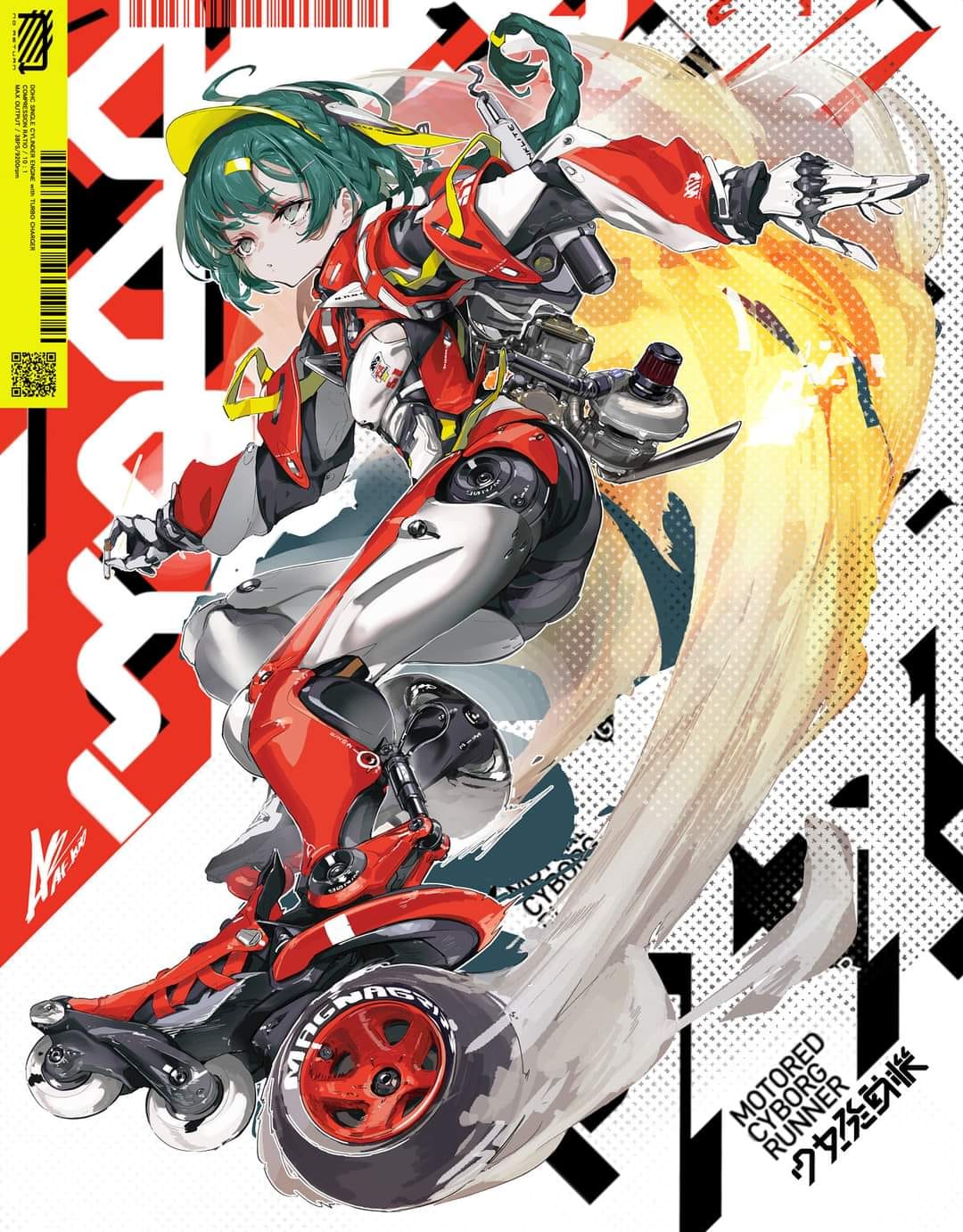 Max Factory - Motored Cyborg Runner SSX_15tb "Turbo Acid"
