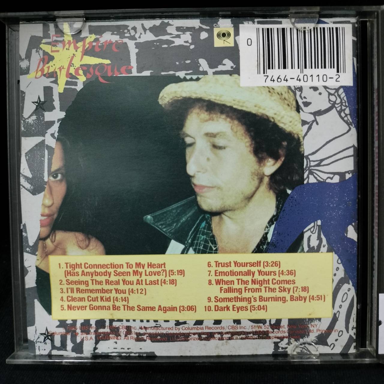 Bob Dylan – Empire Burlesque / USA / แผ่นดี