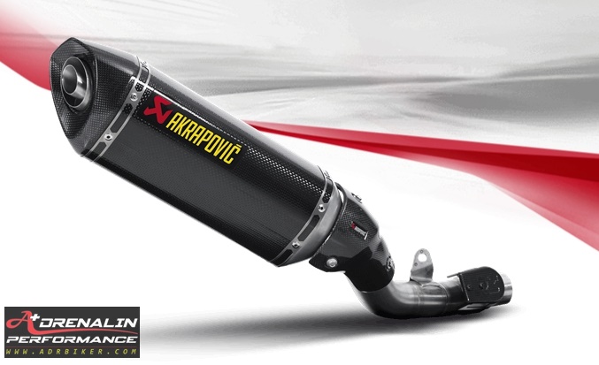 ท่อ Akrapovic Slip-on Titanium/Carbon สำหรับ Z800 (For Exhibition only)