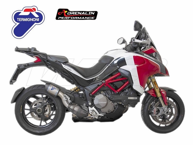 ท่อ Termignoni ทรงสั้น Racing ไทเทเนียม สำหรับ Multi 1200/1260 (For Exhibition only)