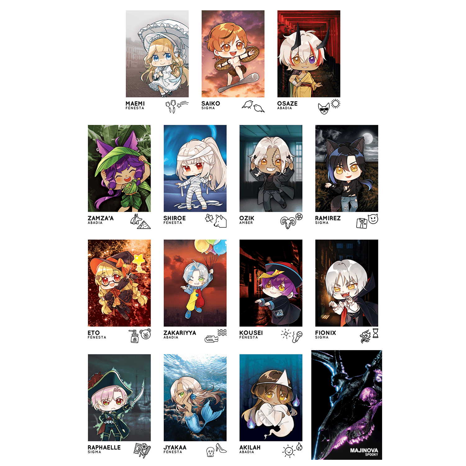 POLAROID: SPOOKY Ver. (สุ่ม 3 ใบ)