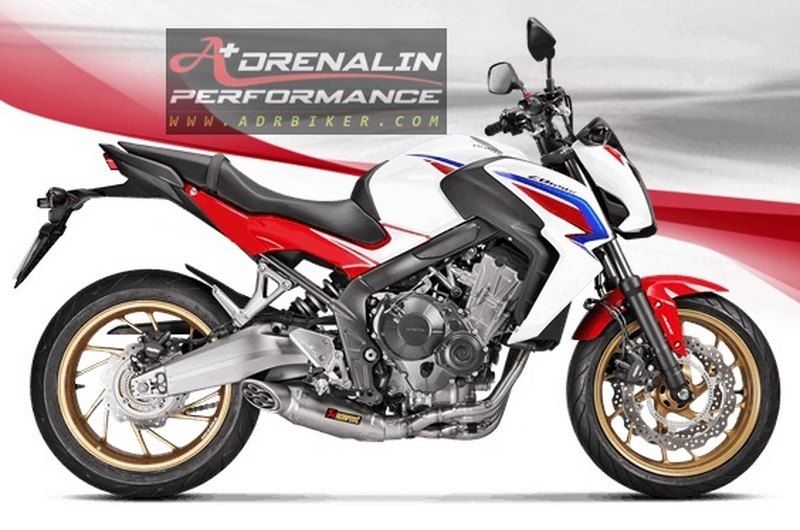 ท่อ Akrapovic full system (Titanium) ปลาย 4 รู สำหรับ CB650/F (For Exhibition only)