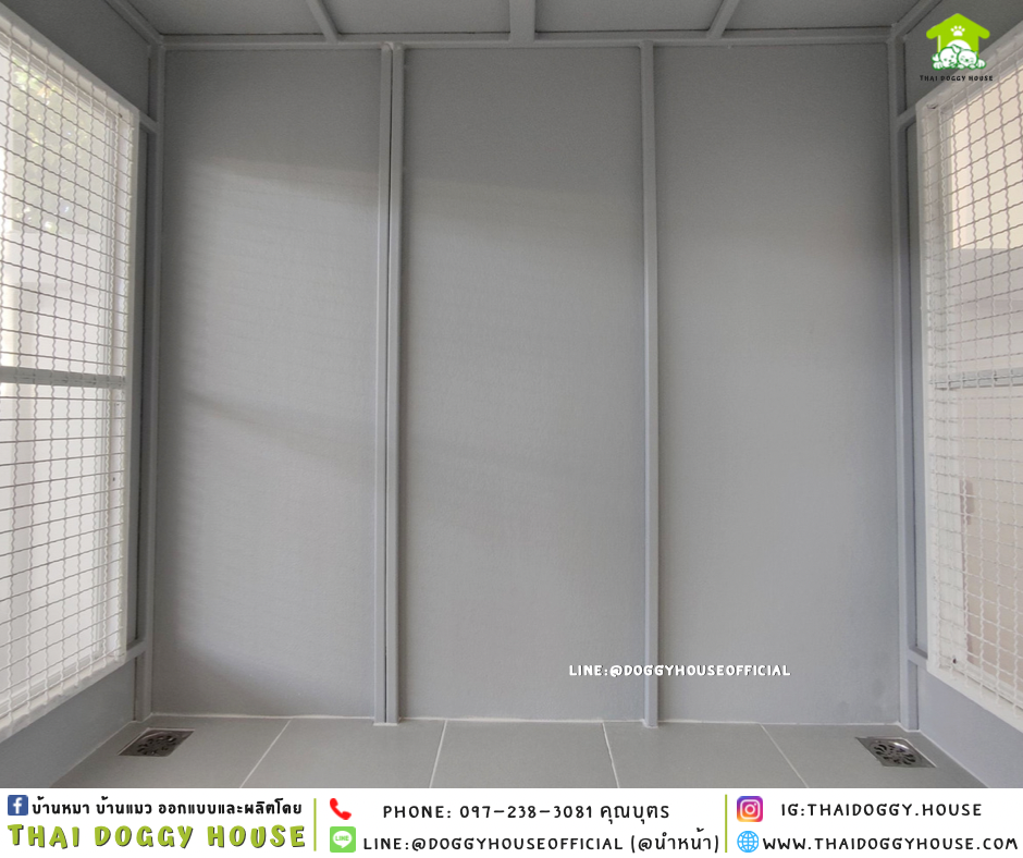 บ้านหมา แบบบ้าน BOX STYLE