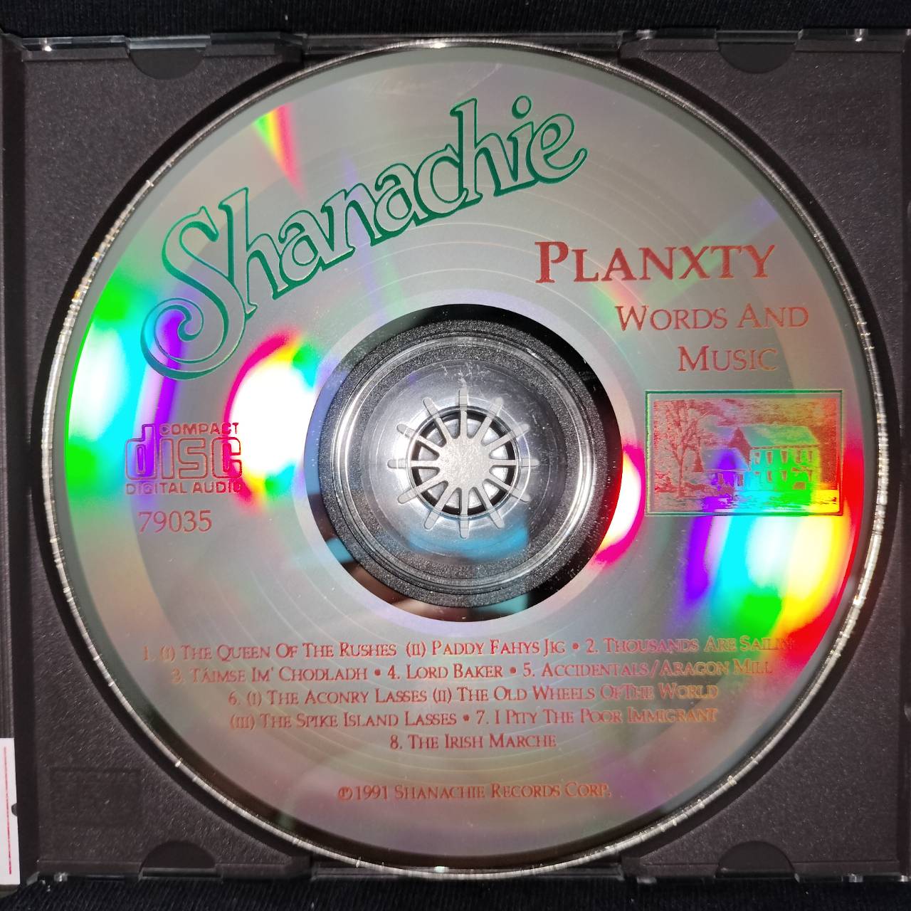 Planxty – Words & Music / ไม่ระบุ / ปกในมีจุดเหลือง / แผ่นสวย