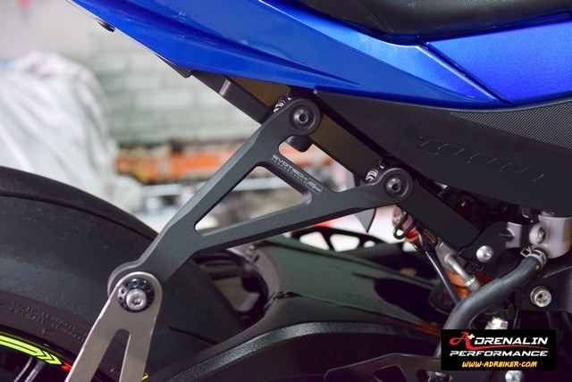ขาจับท่อ Evotech สำหรับ GSXR1000 2017 ขึ้นไป