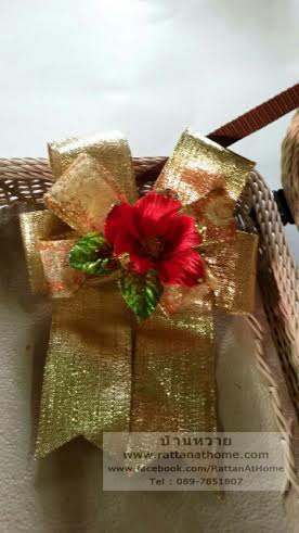 "งานตัวอย่าง" รับทำโบว์ติดกระเช้า โบว์ติดของชำร่วย โบว์ของขวัญ โบว์รางวัล โบว์ประกวด โบว์ติดรางวัล